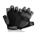 Luvas de ciclismo de meio dedo para homens e mulheres, luva respirável, antiderrapante, ginásio, fitness, esporte, treinamento