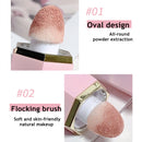 Gecomomo Creme Blush Líquido 6 Cores Veludo Liso Mate Rosa