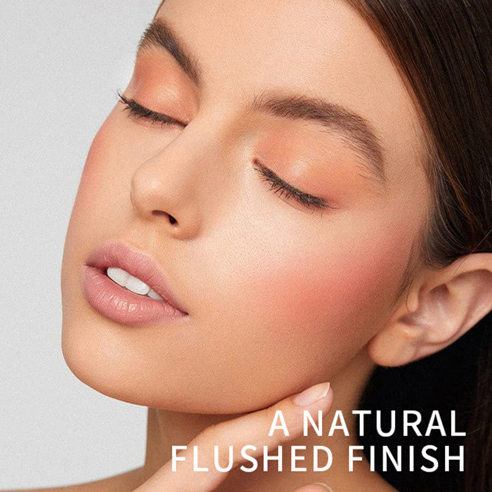 Gecomomo Creme Blush Líquido 6 Cores Veludo Liso Mate Rosa
